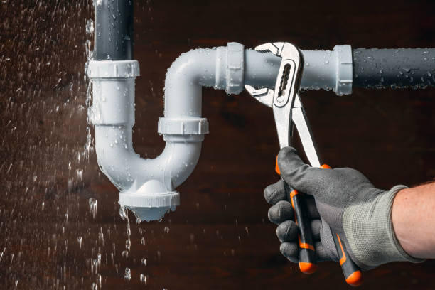 Professional Water Line Repair technician working in Mitchells, VA